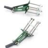 2 Sets 4-Point Aluminum Alloy Servo Arm Horns Rudder Angle for RC Remote Control Aircraft Drone Aviation Airplane Part (2PSC Green) view 1