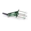2 Sets 4-Point Aluminum Alloy Servo Arm Horns Rudder Angle for RC Remote Control Aircraft Drone Aviation Airplane Part (2PSC Green) view 3