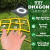 Giant Tic Tac Toe Strap Game Outdoor, 4FT x 4FT Portable Tic Tac Toe Bean Bag Toss with 10pcs Bean Bag, Large Outdoor Lawn Yard Backyard Carnival Field Day, Jumbo Yard Games for Family view 2