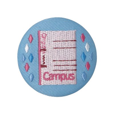 Old Lista OR467081 Embroidered Can Badge Kokuyo