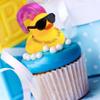 HAVAGDTM 16 Set Mini Duck with Wig Necklace and Sunglasses for Birthday Baby Shower Party Favor Decorations view 4