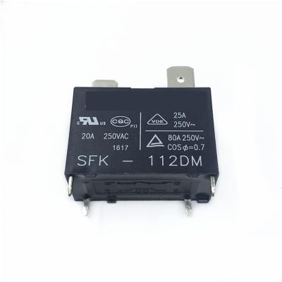 VUBBJCRS Relay 5Pcs-50Pcs Relay SFK-112DM Air Conditioner Relay Power Relay 112DM 12VDC 25A 250VAC 4pins(Size:20Pcs SFK-112DM 25A)