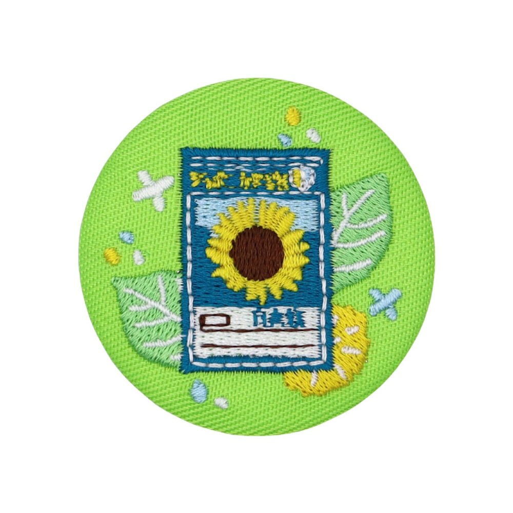 Old Lista OR467104 Embroidered Can Badge Showa Note