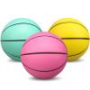 5" Mini Foam Basketballs for Mini & Over The Door Hoops, 3 Pack Replacement Balls for Kids Toddler Beach Indoor Outdoor Sport Game Gift Set (Pink) view 1