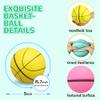 5" Mini Foam Basketballs for Mini & Over The Door Hoops, 3 Pack Replacement Balls for Kids Toddler Beach Indoor Outdoor Sport Game Gift Set (Pink) view 3