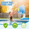 5" Mini Foam Basketballs for Mini & Over The Door Hoops, 3 Pack Replacement Balls for Kids Toddler Beach Indoor Outdoor Sport Game Gift Set (Pink) view 4