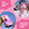 Move2Play, Unicorn Bubble Blower | Basket Stuffer | Bubble Machine | Toy for Toddlers, Boys and Girls | Indoor & Outdoor | Birthday Party | Summer Fun | Gift for Girl 1, 2, 3, 4+ Years Old view 3