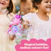Move2Play, Unicorn Bubble Blower | Basket Stuffer | Bubble Machine | Toy for Toddlers, Boys and Girls | Indoor & Outdoor | Birthday Party | Summer Fun | Gift for Girl 1, 2, 3, 4+ Years Old view 4