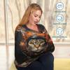 xigua Cute Cat Baby Car Seat Covers, Breathable Breastfeeding Covers - Car Seat Covers for Babies, Multi-use Nursing Cover view 4