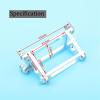 RC Boat CNC Machined Aluminum Alloy Servo Holder Servo Mount for RC Airplane Boat Car Servo view 3