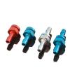 DingMotuo RC Boat Nipples L32mm / L20.8mm M6 Thread Rc Boat Fuel Nozzles for 3X5/4X7mm Tubes(Size:Blue L32mm) view 2