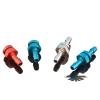 DingMotuo RC Boat Nipples L32mm / L20.8mm M6 Thread Rc Boat Fuel Nozzles for 3X5/4X7mm Tubes(Size:Blue L32mm) view 4