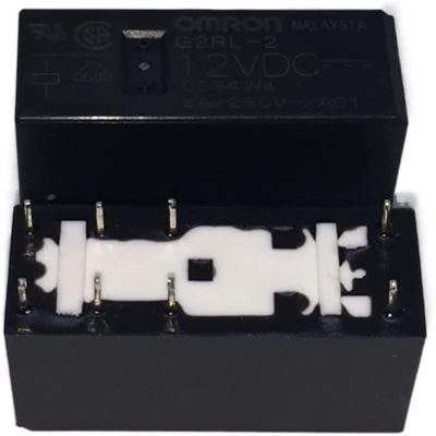 VUBBJCRS Relay 10pcs/lot G2RL-2-12VDC G2RL-2-DC12V G2RL-2-12V G2RL-2 12VDC 8A 8Pin