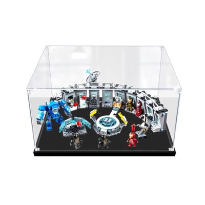 Acrylic Display Case for LegoMech Showroom 76125Box Compatible LegoModel Gift Storage Display (Model not Included) (3mm)