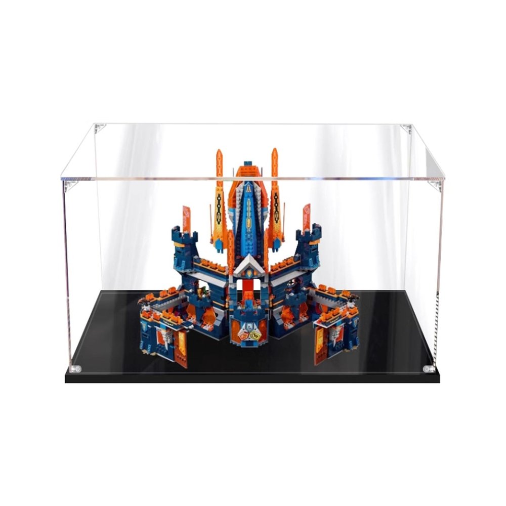 Acrylic Display Case for LegoHigh-Tech Knight's Castle 70357 Box Compatible LegoModel Gift Storage Display (Model not Included) (2mm)