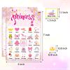 Omlisca Pink Princess Bingo Game 24 Players Bingo Games Cards for Tea Party Decorations Princess Birthday Family Holiday Party Supplies Activities Bridal Shower Wedding Party Favors view 4