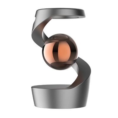 Apqdw Kinetic Desk Toys, Kinetic Spinning Desk Toy, Metal Fidget Toys for Adults, Desk Fidgets for Office for Adults (Gray Rose Gold)