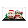 Acrylic Display Case for LegoMrs. Squarehead Santa Claus 40274 Box Compatible LegoModel Gift Storage Display (Model not Included) (2mm) view 1