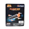 Fast Pioneer Soft Bullets 24 Pack, Slamfire Max Foam, Compatible with Toy Gun Blasters, Soft Eva Bullet Heads, Black view 2