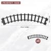 Hot Bee Train Tracks Accessories Width 6cm (2.36in) Railroad Building Toy Railway Rail for 9015 Trains Set view 2