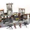 Gonsausola 500+ Pcs Military Base Building Brick Sets Include Defence Base Guard Tower for Army Mini Figures, Weapon Pack Accessories Kits Toys, Guns Weapons Building Block Toy for Kids view 3