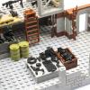 Gonsausola 500+ Pcs Military Base Building Brick Sets Include Defence Base Guard Tower for Army Mini Figures, Weapon Pack Accessories Kits Toys, Guns Weapons Building Block Toy for Kids view 4