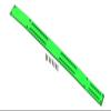 Aluminum 7075-T6 Chassis Plate for Traxxas 1:5 XRT 8S Monster Truck 78086-4 Upgrade Parts - Green view 1