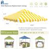 Outdoor Kids Playhouse Replacement Canopy,Replacement Top Cover Suitable for Step2 Playhouse and Playhouse of The Same Size as Other Brands Kids' Playhouse (Yellow 56" W x 56" D x17 H) view 3