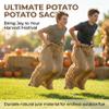 MAQIHAN Potato Sack Race Bags, 2 Pack Burlap Sacks for Kids and Adults view 2