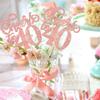 12 PCS Cheers to 40 Double Sided Glitter Happy 40th Birthday Centerpiece Sticks - Number 40 Flower Centerpieces for Party Decorations Table Supplies - Rose Gold view 4