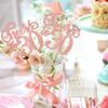 12 PCS Cheers to 30 Double Sided Glitter Happy 30th Birthday Number 30 Flower Centerpiece for 30th Party Decorations Table Centerpiece Supplies Rose Gold view 4