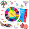 36 Colors Finger Paint Kit,Washable Funny Finger Painting Kit with Book,Art Painting Supplies for Painting DIY Crafts,Early Learning,Travel Activities,Gifts view 1