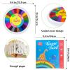 36 Colors Finger Paint Kit,Washable Funny Finger Painting Kit with Book,Art Painting Supplies for Painting DIY Crafts,Early Learning,Travel Activities,Gifts view 2