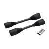 FLMLF 9mm Drive Shaft Dog Bone with Dustproof Cap Set for 1/5 Rc Car Gas HPI ROFUN BAHA ROVAN KM Baja 5B 5T 5SC Truck Parts (Black) view 3