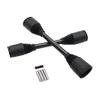 FLMLF 9mm Drive Shaft Dog Bone with Dustproof Cap Set for 1/5 Rc Car Gas HPI ROFUN BAHA ROVAN KM Baja 5B 5T 5SC Truck Parts (Black) view 4