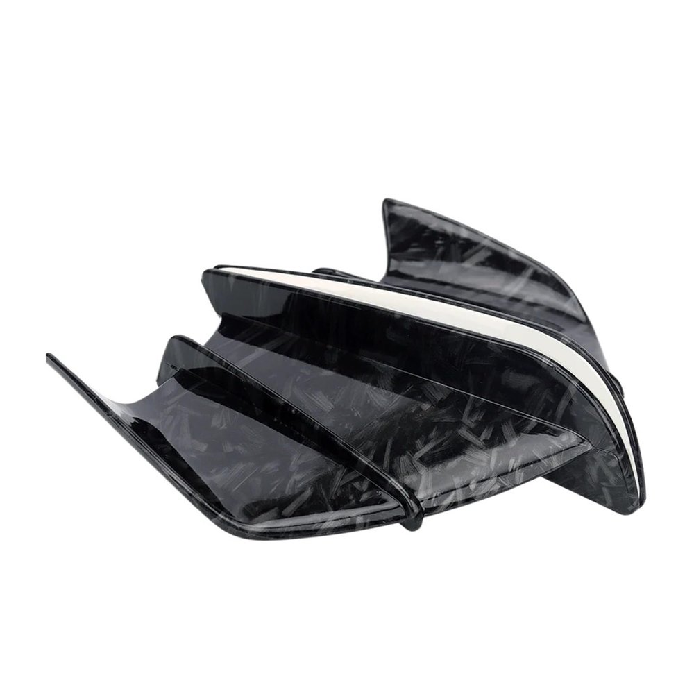 DNRJEWTA Winglet Wing Fit for Kawasaki Ninja 400/300/650 Z1000sx Zx10r Zx6r Zx25r Z900 Z800 Z750 Z400 Motorcycles Accessories Winglet Wing Kit Spoiler(Color:Style2)