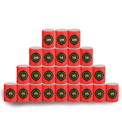 EKIND 24 Pcs Foam Can Target Compatible for Nerf Elite Series Blasters Kids Toy