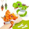 Rechargeable Dinosaur Toy Walkie Talkies for Kids for Outdoor Camping Games & Birthday Xmas Toys Gifts for 3+ Years Old Boys Girls Kids (2) view 1