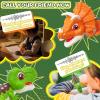 Rechargeable Dinosaur Toy Walkie Talkies for Kids for Outdoor Camping Games & Birthday Xmas Toys Gifts for 3+ Years Old Boys Girls Kids (2) view 4