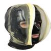 AiCc stylists Latex Hood Rubber Fetish Cosplay Black Transparent Double Layer Hood Suffocation Game Enthusiast Suit (XL), X-Large view 1