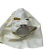 AiCc stylists Latex Mask Rubber Hood Inner Sheath 15cm Long Nose Tube Party Mask SM Mask (S), Small, White view 1