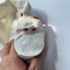 AiCc stylists Latex Mask Rubber Hood Inner Sheath 15cm Long Nose Tube Party Mask SM Mask (S), Small, White view 3