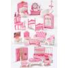 35 Pcs Dollhouse Furniture Accessories Set Mini House Furniture Small Dollhouse Miniature Furniture Play House Accessories 1:12 Tiny Kitchen Bedroom LivingRoom Bathroom Boy Girl Toddler3Y+ (A Set) view 1