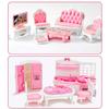 35 Pcs Dollhouse Furniture Accessories Set Mini House Furniture Small Dollhouse Miniature Furniture Play House Accessories 1:12 Tiny Kitchen Bedroom LivingRoom Bathroom Boy Girl Toddler3Y+ (A Set) view 3