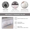 ALLOPERA Pregnancy Pillow, Full Body Maternity Pillow 57 inch, with Removable Washable Cover - Sleep Support for Legs, Back, Neck, Shoulder, HIPS, Belly for Pregnent Women, 100% Cotton view 3