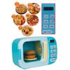 Microwave Toys Kitchen Play Set with Light Sound,Kids Pretend Play Electronic Oven with Play Food and 6 Color DIY Play-Dough for Children Ages 3+ Years (Blue) view 3