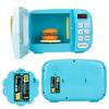 Microwave Toys Kitchen Play Set with Light Sound,Kids Pretend Play Electronic Oven with Play Food and 6 Color DIY Play-Dough for Children Ages 3+ Years (Blue) view 4