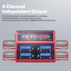 AmpGO 100Wx4/10Ax4 RC LiPo Charger Discharger 4CH Intelligent LiPo Balance Charger for LiPo LiIon LiHV Life NiMH NiCd Pb BatteriesRC CHARGER (CQ3) view 3