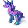3D Printed Unicorn,Flexible Unicorn Statue,Joint Mobility,Home Office Decor,Interesting Toys for Autism/ADHD,Festival Gifts,Fidget Toys, Executive Desk Animals Toy view 1