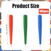 105pcs Cribbage Board Pegs, Tapered Design Cribbage Pegs Fit 1/8 Inch Hole Cribbage Pins Board Game Accessories (3 Colors) view 2